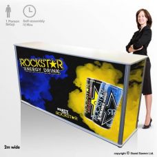 Sampling Counter Carts | Portable Food And Drink Counters | Stand Banner